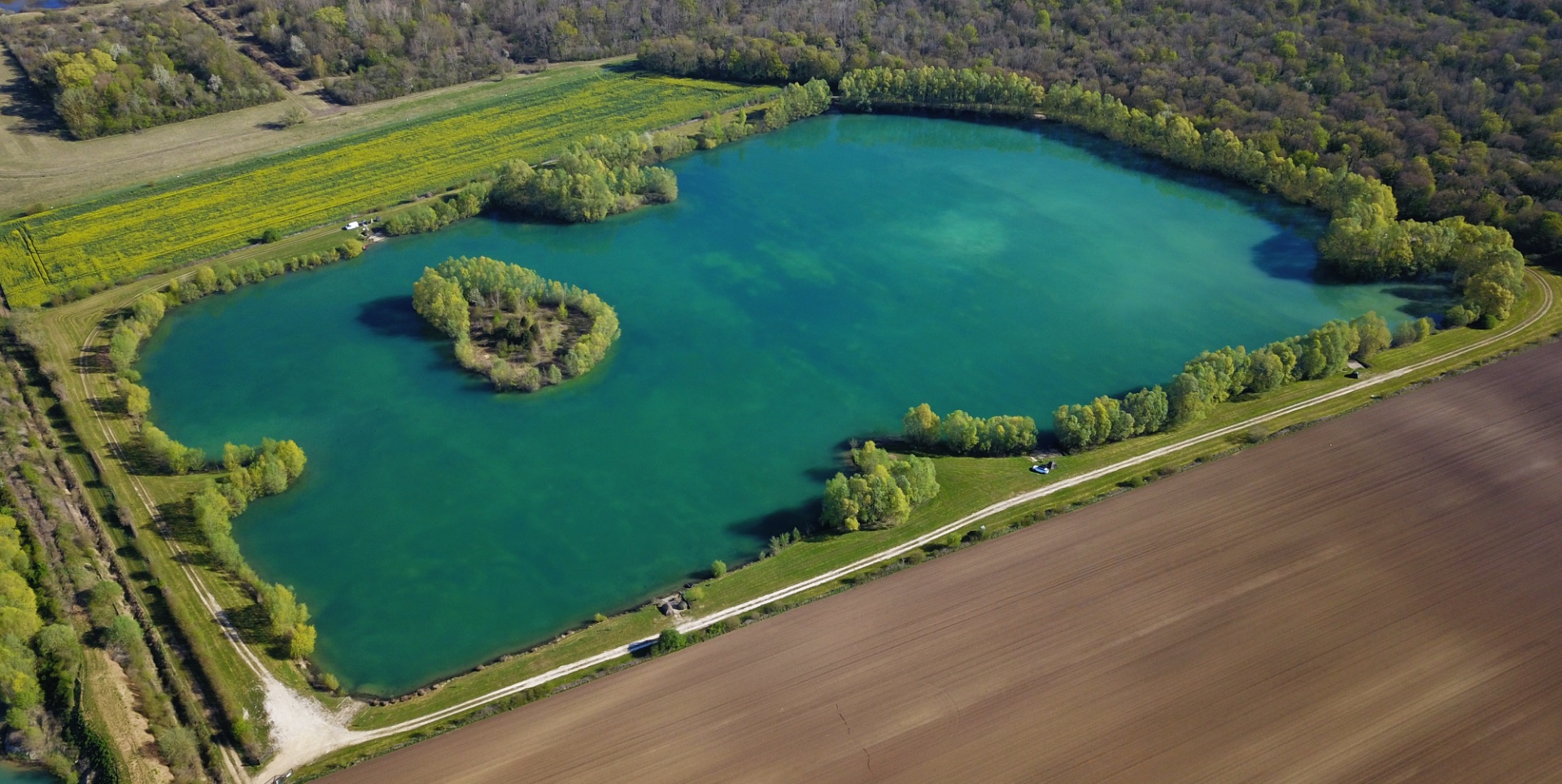 Le lac de Fully